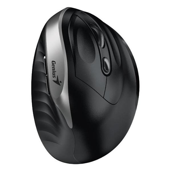 

Мышь беспроводная Genius Ergo 8250S, 1600dpi, оптическая светодиодная, USB/Радиоканал, серый (31030031401), Ergo 8250S