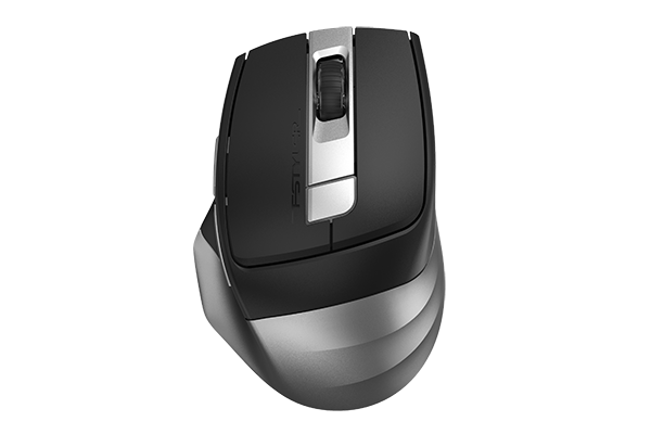 

Мышь беспроводная A4Tech Fstyler FB35CS, 2400dpi, оптическая светодиодная, USB, серый/черный (FB35CS USB SMOKY GREY), Fstyler FB35CS