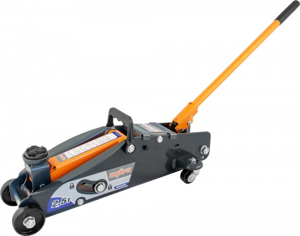 

Домкрат OMBRA OHT225C, подкатной гидравлический, 2.5 т, 14 см-38.7 см, оранжевый, кейс (055762), OHT225C