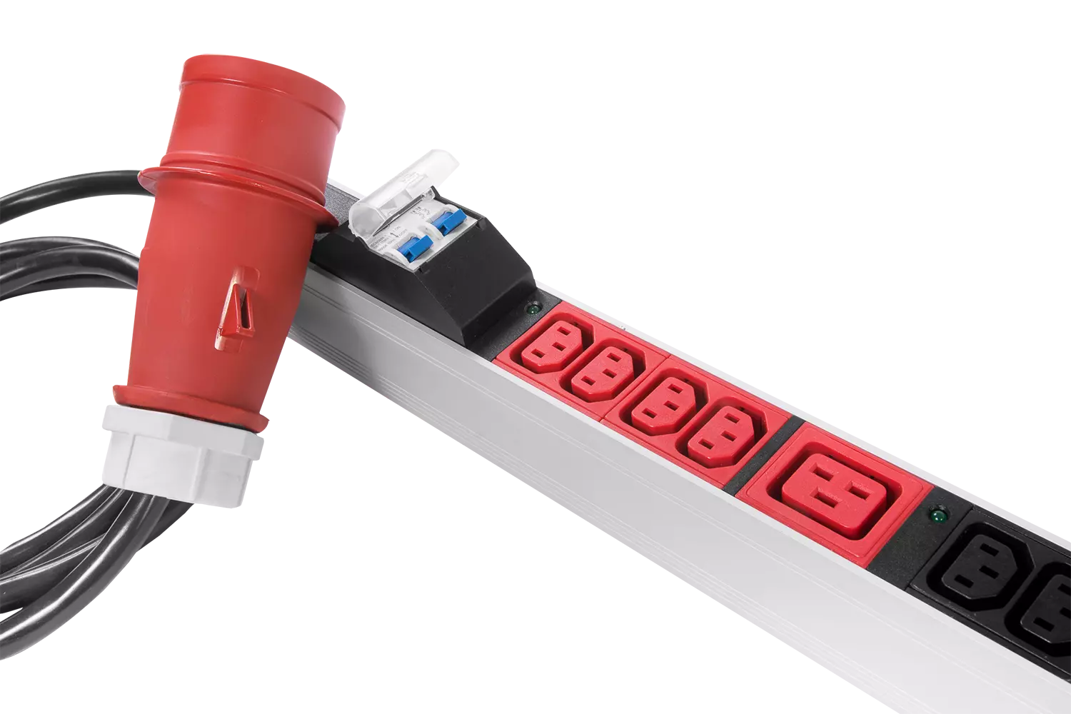 

Блок розеток (PDU) Rem R-3x32-24C13-6C19-A-I-1420-3-3PN, 1U, кол-во розеток:30 (24xC13/6xC19), 32А, черный, кабель питания 3 м (30112232201), R-3x32-24C13-6C19-A-I-1420-3-3PN