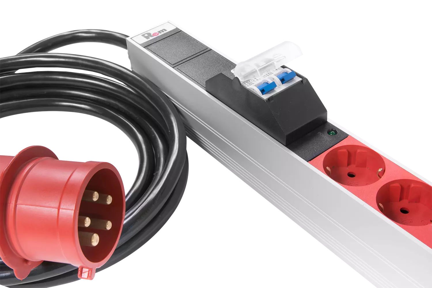 

Блок розеток (PDU) Rem R-3x32-24S-A-I-1820-3-3PN, 1U, кол-во розеток:24 (24xЕвро), 32А, черный, кабель питания 3 м (30112232100), R-3x32-24S-A-I-1820-3-3PN