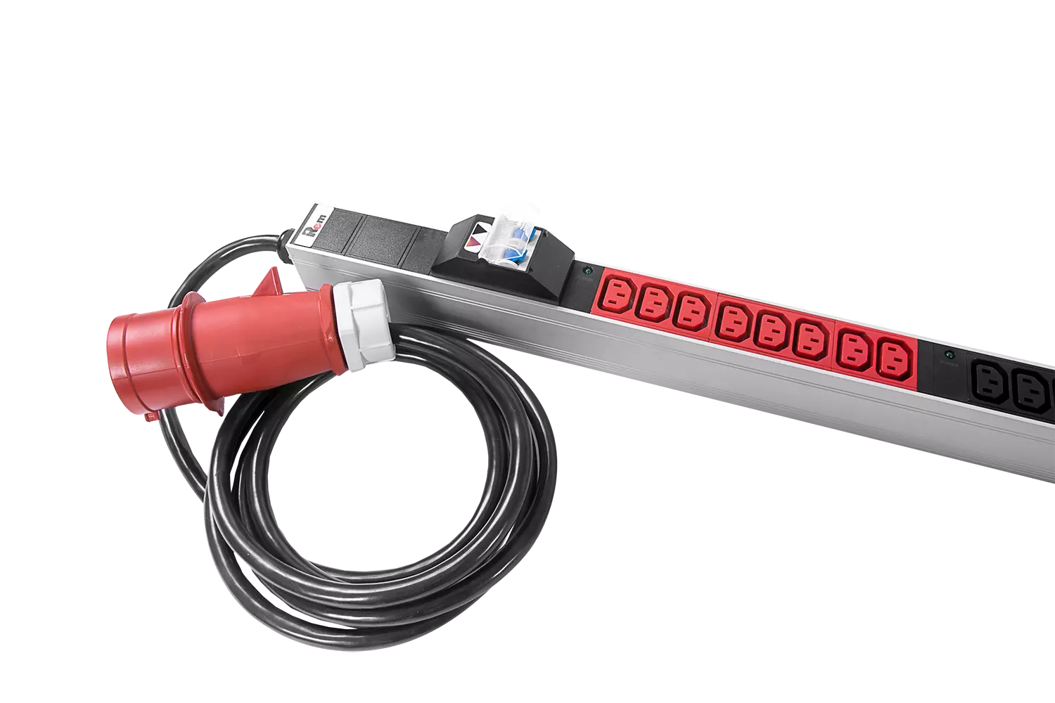 

Блок розеток (PDU) Rem R-MC8-3x16-48C13-MI-1820-3-3PN, 1U, кол-во розеток:48 (48xC13), 16А, черный, кабель питания 3 м (30112230902), R-MC8-3x16-48C13-MI-1820-3-3PN