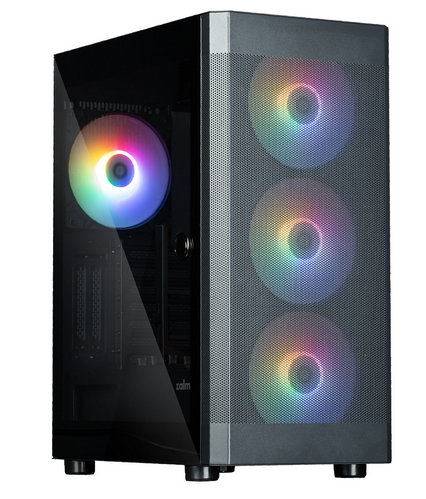 

Корпус Zalman i4 TG, ATX, Midi-Tower, 2xUSB 3.0, RGB подсветка, черный, без БП (Zalman i4 TG), i4 TG