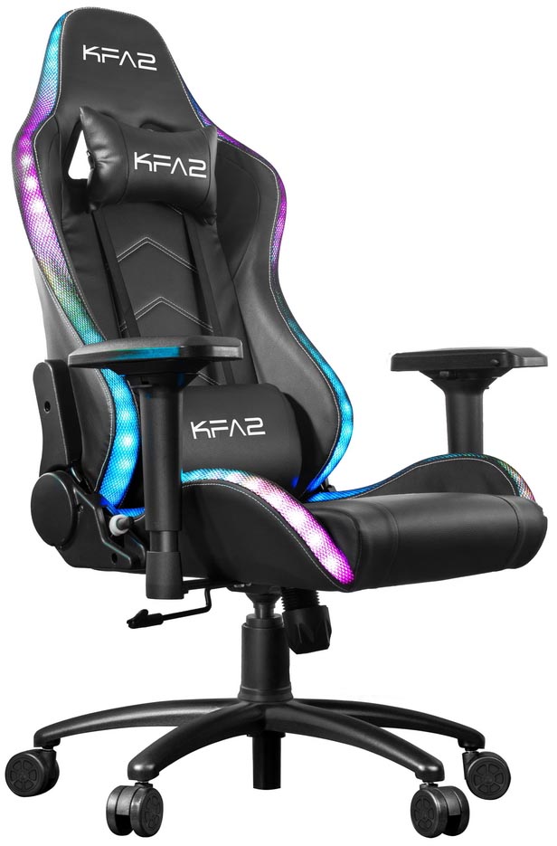 

Кресло игровое KFA2 Gaming 01 RGB SE, черный (RK01P4DBY2), 01 RGB SE