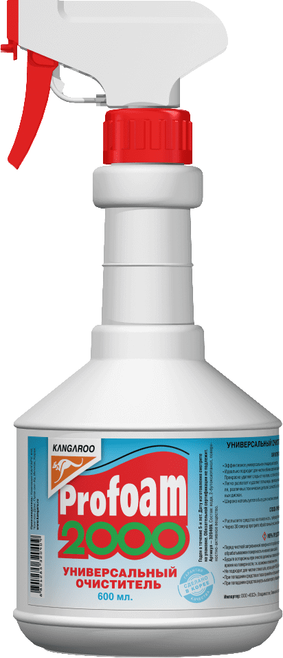 Очиститель Kangaroo Profoam 2000, 0.6 л, (спрей)