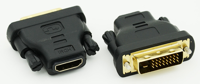 

Переходник (адаптер) DVI(M)-HDMI(19M), черный Behpex (533387)