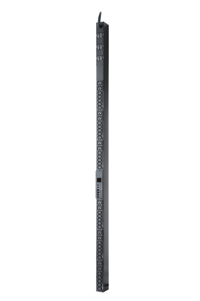 Блок розеток (PDU) Eurolan 60A-69-66-42BL, кол-во розеток:42 (30xC13/12xC19), 32А, черный, кабель питания 3 м (60A-69-66-42BL)
