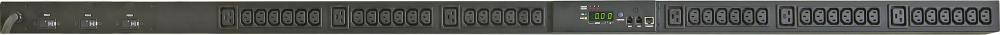 Блок розеток (PDU) Eurolan 60A-66-65-42BL, кол-во розеток:42 (36xC13/6xC19), 16А, черный, кабель питания 3 м (60A-66-65-42BL)