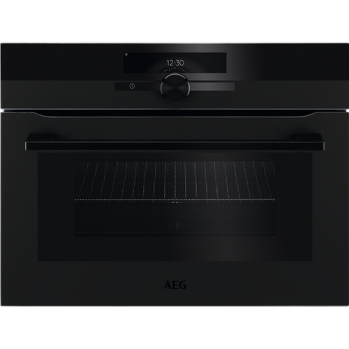 

Духовой шкаф электрический AEG 8000 COMBIQUICK KMK965090T, матовый черный (KMK965090T), KMK965090T