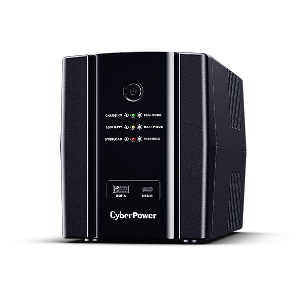 ИБП CyberPower UT1500EIG, 1500 В·А, 900 Вт, IEC, розеток - 6, USB, черный (UT1500EIG)