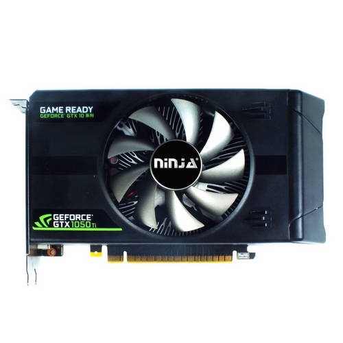 

Видеокарта Sinotex NVIDIA GeForce GTX 1050ti Ninja, 4Gb DDR5, 128 бит, PCI-E, DVI, HDMI, DP, Bulk (NK105TI45F), Ninja