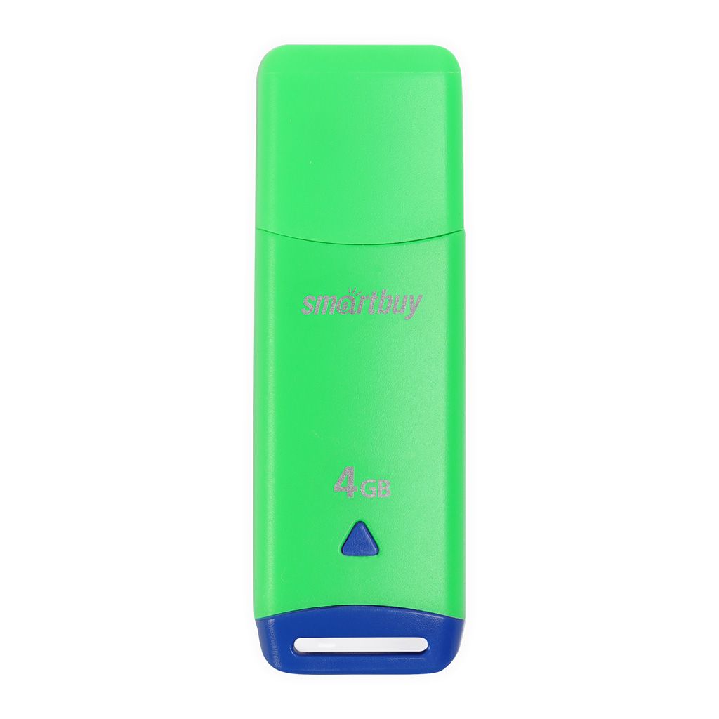 

Флешка 4Gb USB 2.0 SmartBuy Easy, зеленый (SB004GBEG)