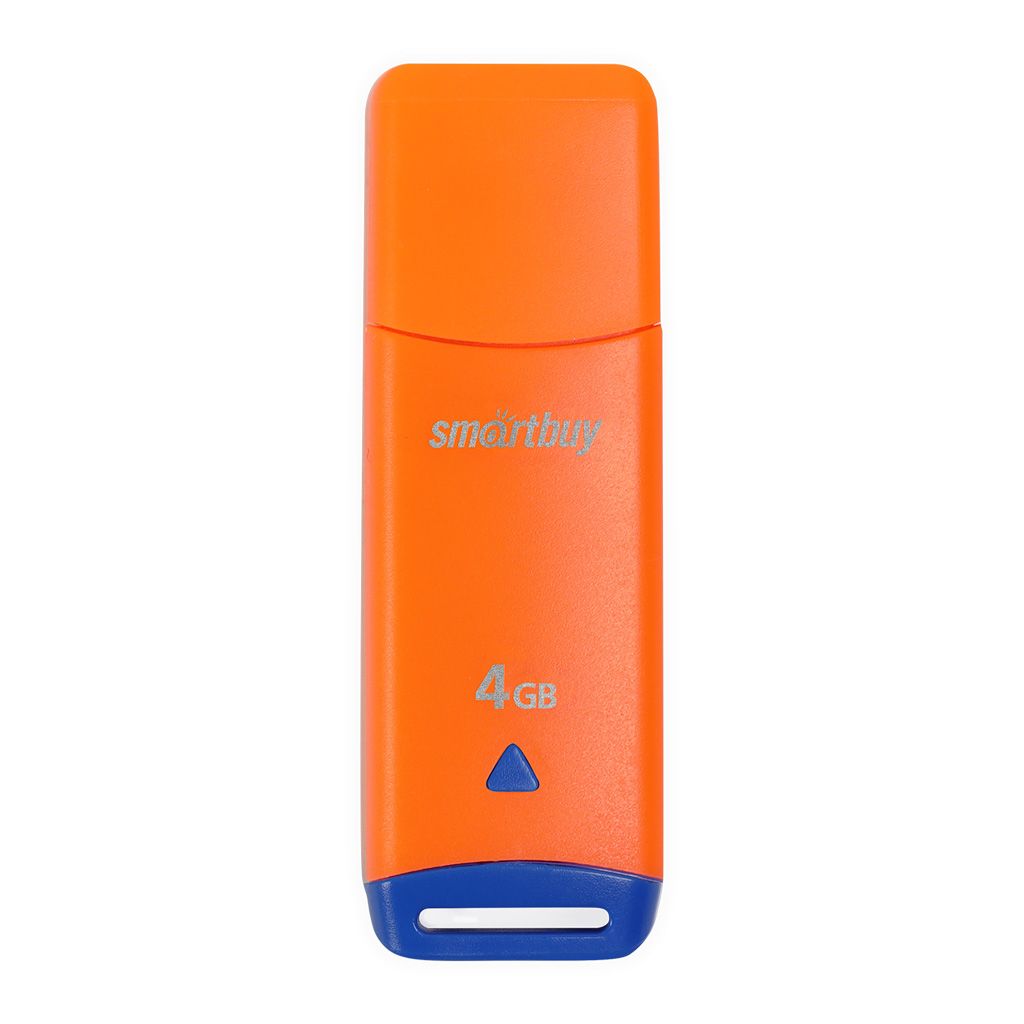 

Флешка 4Gb USB 2.0 SmartBuy Easy, оранжевый (SB004GBEO)