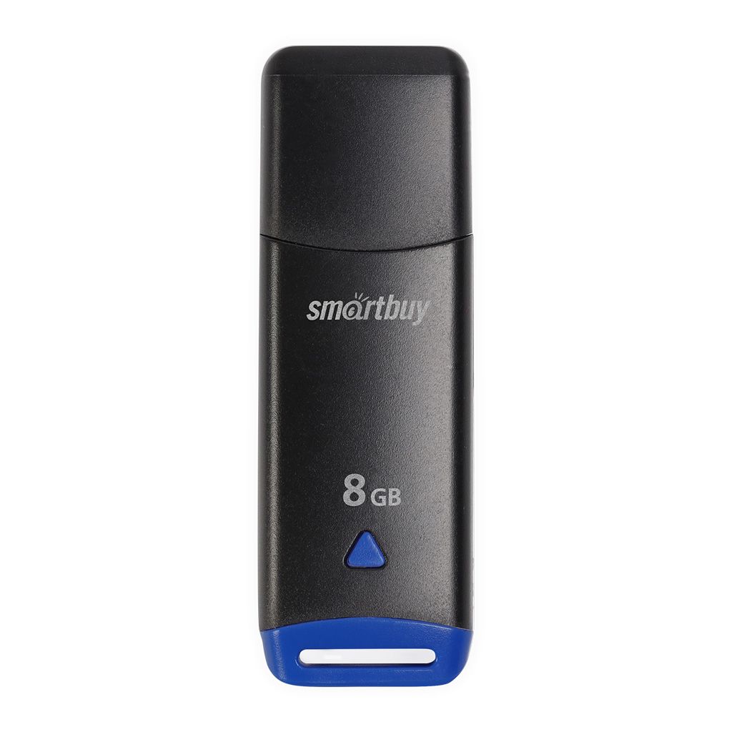 

Флешка 8Gb USB 2.0 SmartBuy Easy, черный (SB008GBEK)