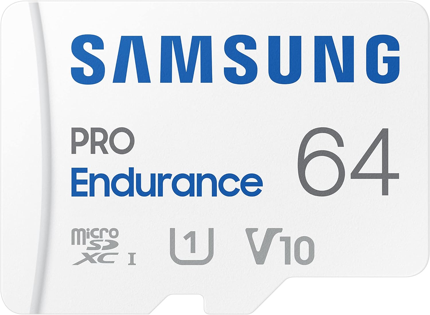 

Карта памяти 64Gb microSDXC Samsung PRO Endurance Class 10 UHS-I U1 V10 + адаптер (MB-MJ64KA/EU)