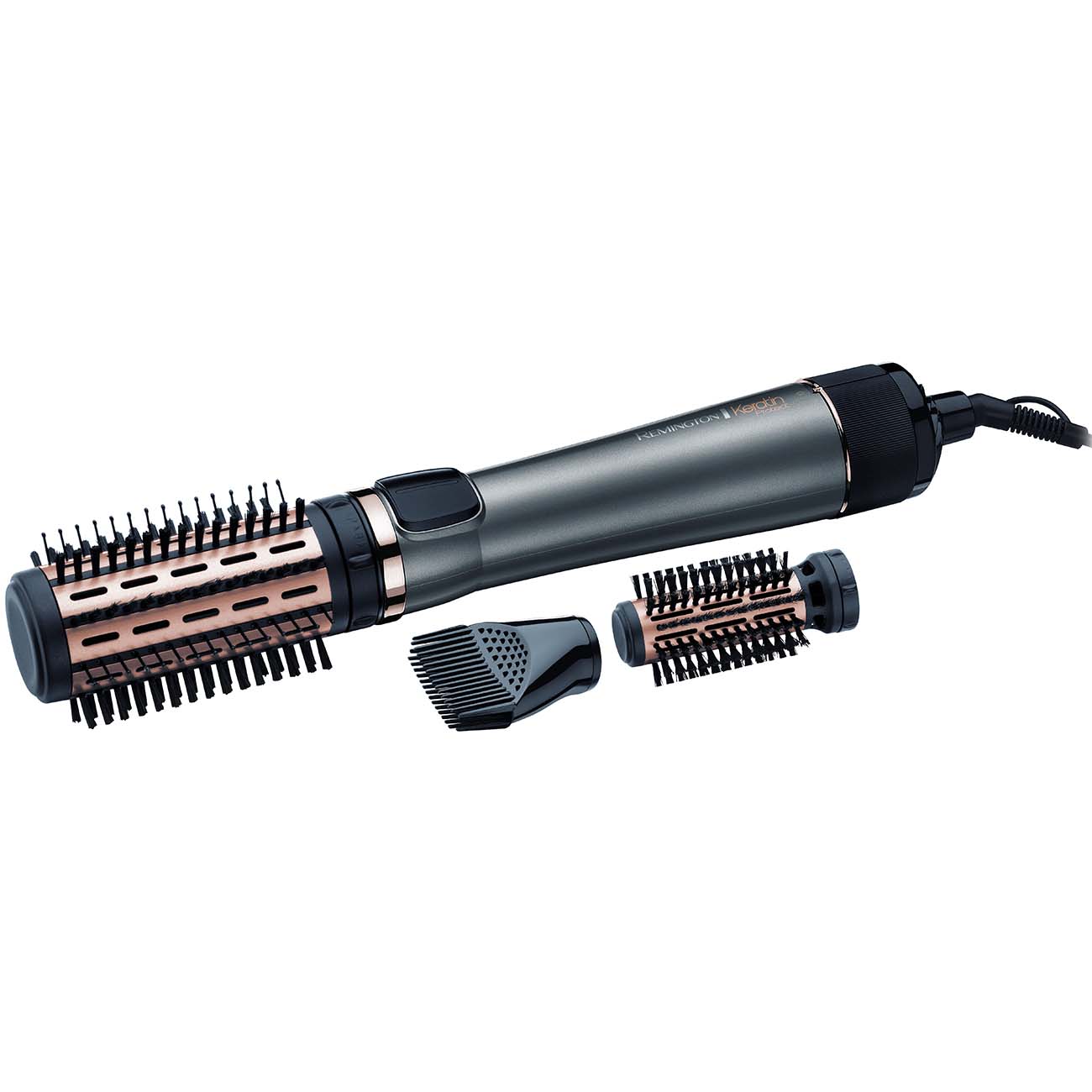 Фен-щетка Remington AS 8810 1 кВт, режимов: 2, насадок: 3