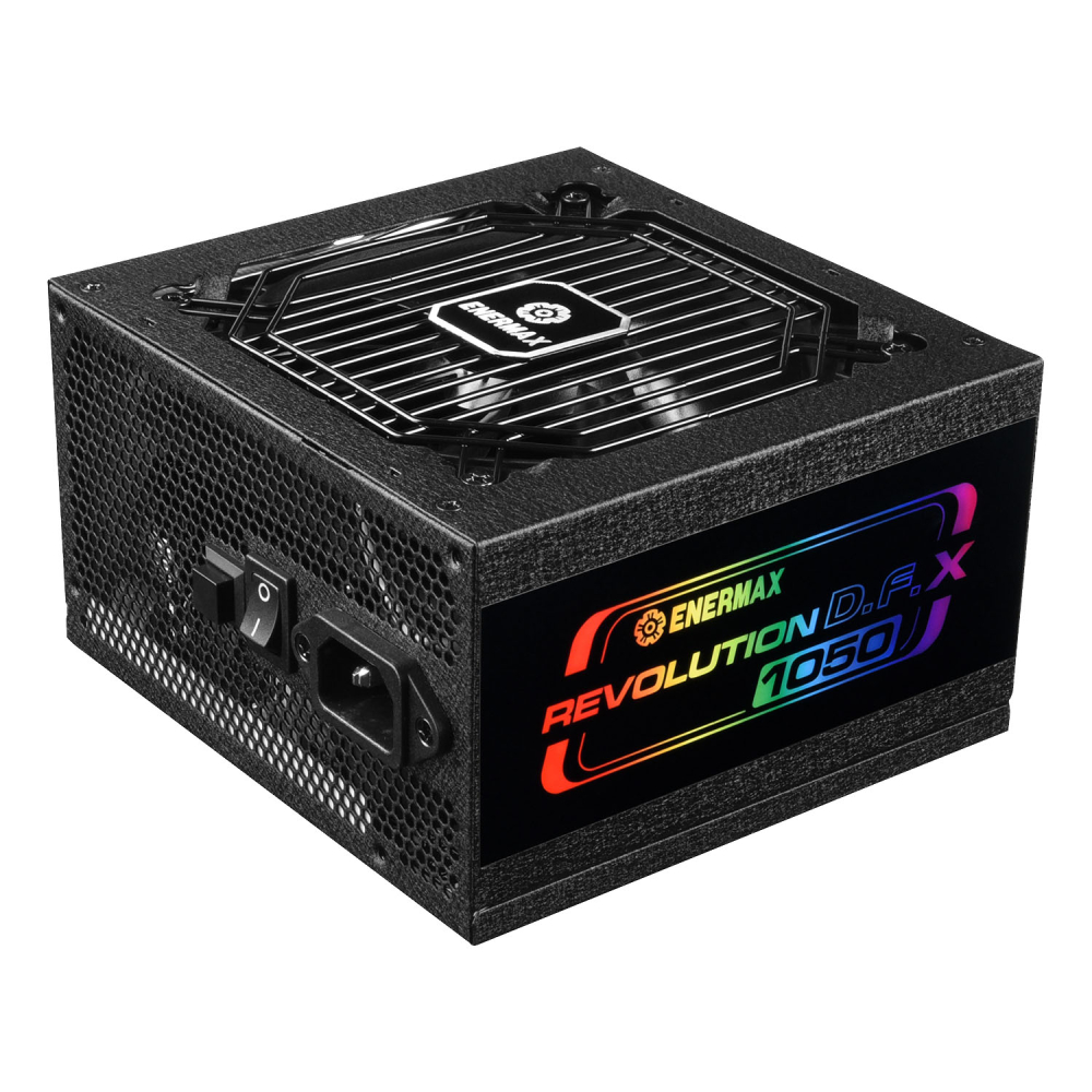 

Блок питания 1050 Вт ATX Enermax REVOLUTION D.F., 120 мм, 80 Plus Gold, Retail (ERT1050EWT), REVOLUTION D.F.