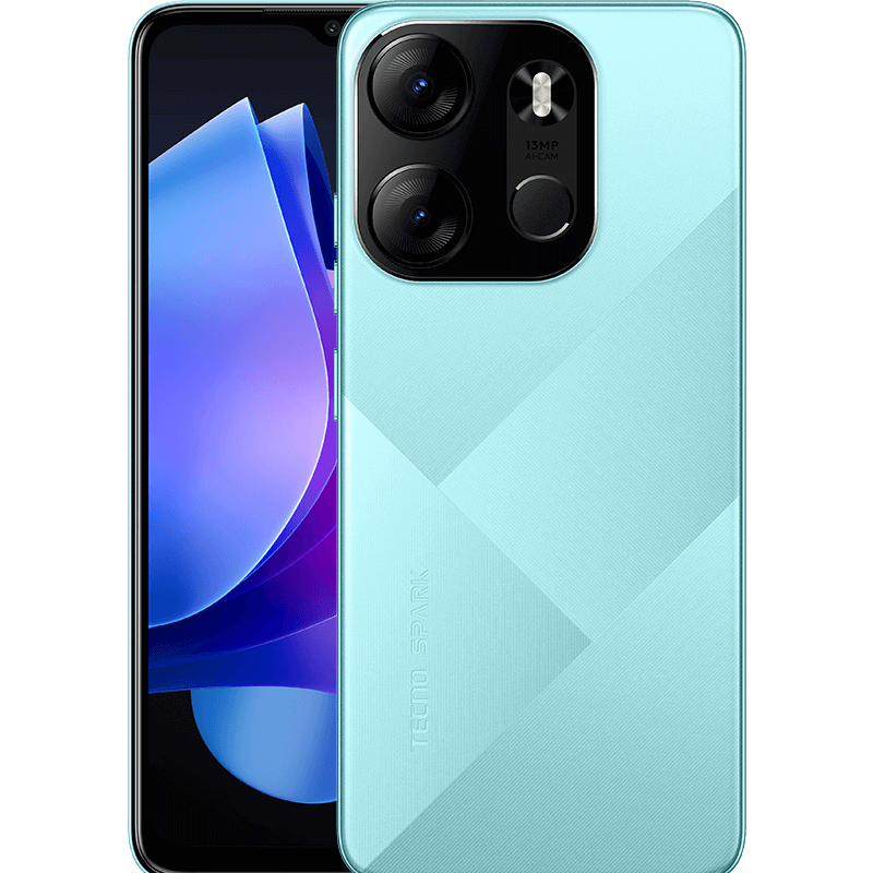 Смартфон Tecno Spark Go 2023 3Gb/64Gb Android голубой (TCN-BF7N.64.UYBL)