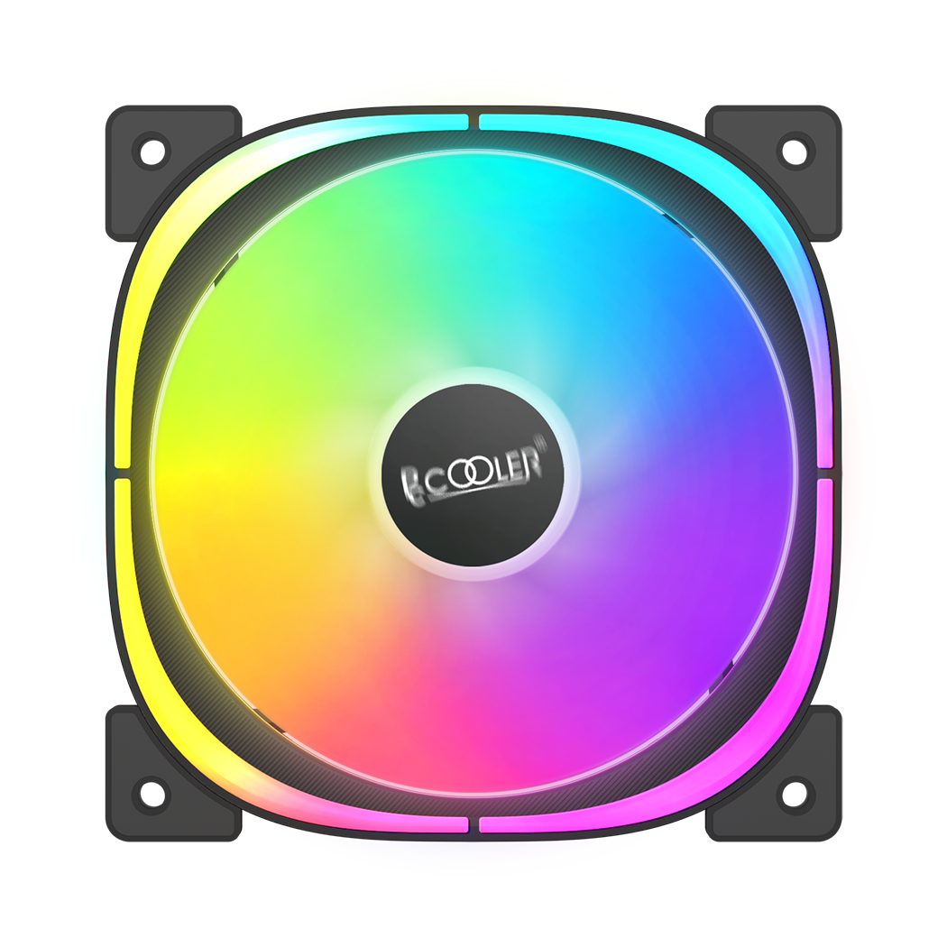 

Вентилятор PCCooler EF120 ARGB B, 120 мм, 1500rpm, 25.7 дБ, 4-pin PWM, 1шт, черный, ARGB подсветка (F3-L120BKAM1-GL), EF120 ARGB B