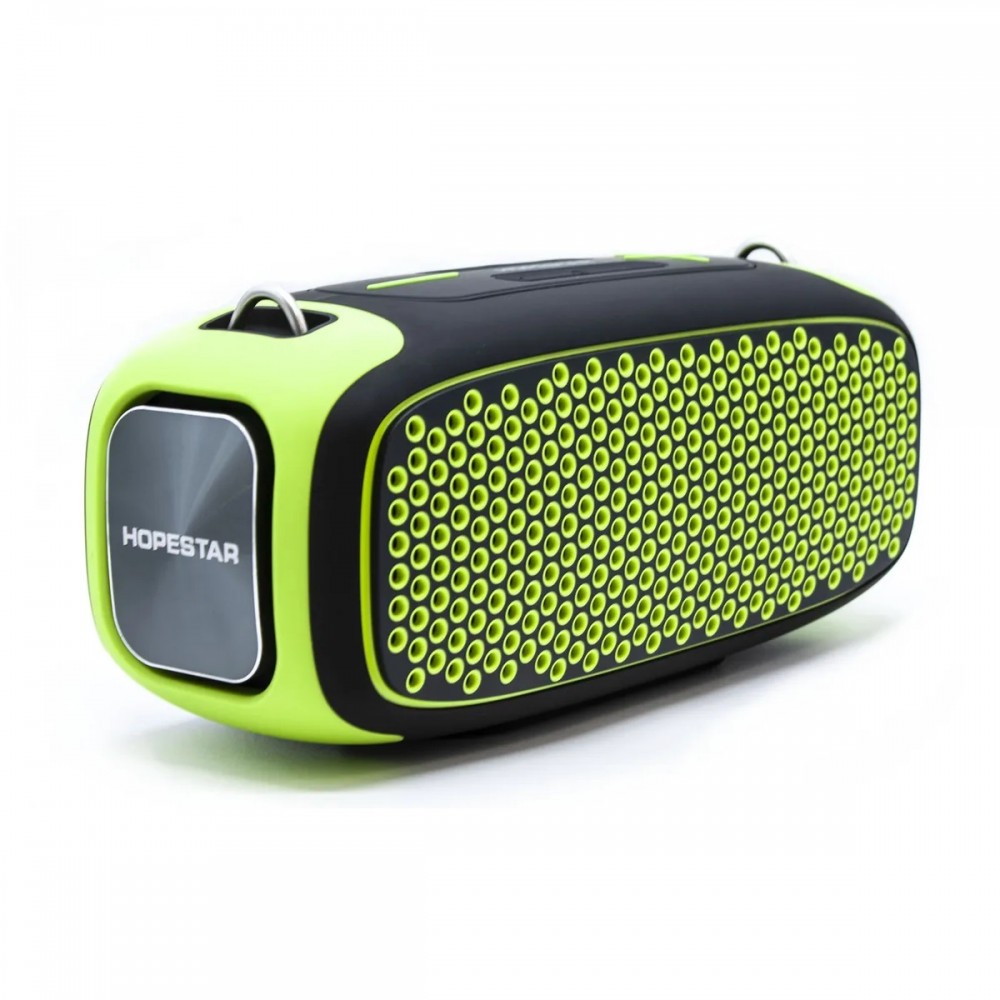 

Портативная акустика Hopestar A30, 55 Вт, AUX, USB, microSD, Bluetooth, зеленый, A30