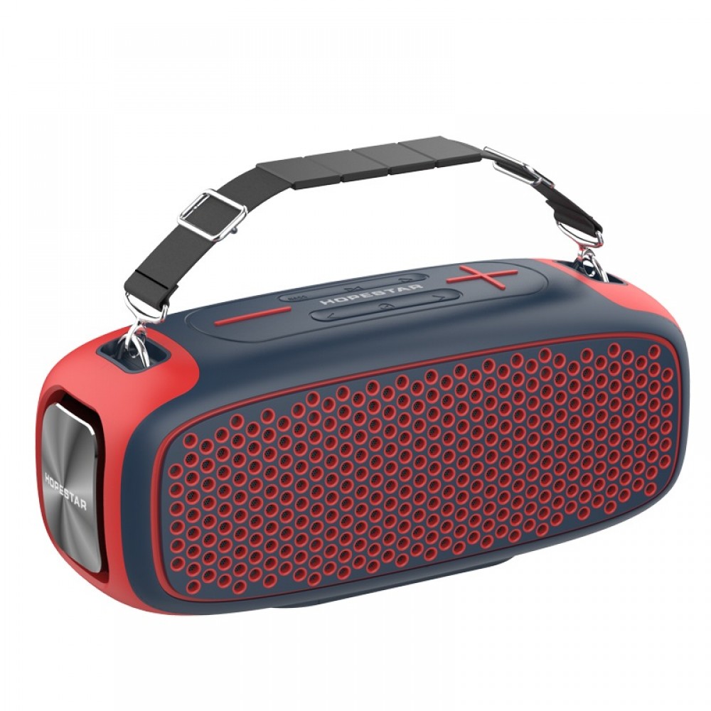 

Портативная акустика Hopestar A30, 55 Вт, AUX, USB, microSD, Bluetooth, красный, A30