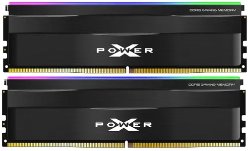 

Комплект памяти DDR5 DIMM 32Gb (2x16Gb), 5600MHz, CL40, 1.25V, Silicon Power, XPOWER Zenith RGB (SP032GXLWU560FDF) Retail, SP032GXLWU560FDF