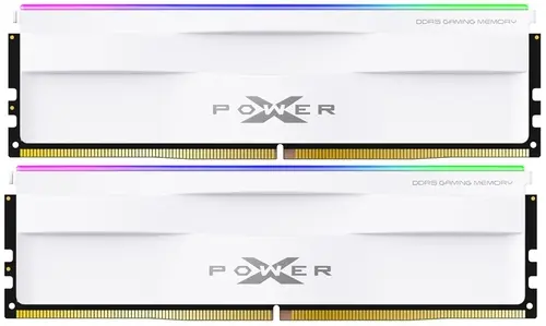 Комплект памяти DDR5 DIMM 64Gb (2x32Gb), 5600MHz Silicon Power (SP064GXLWU560FDH)