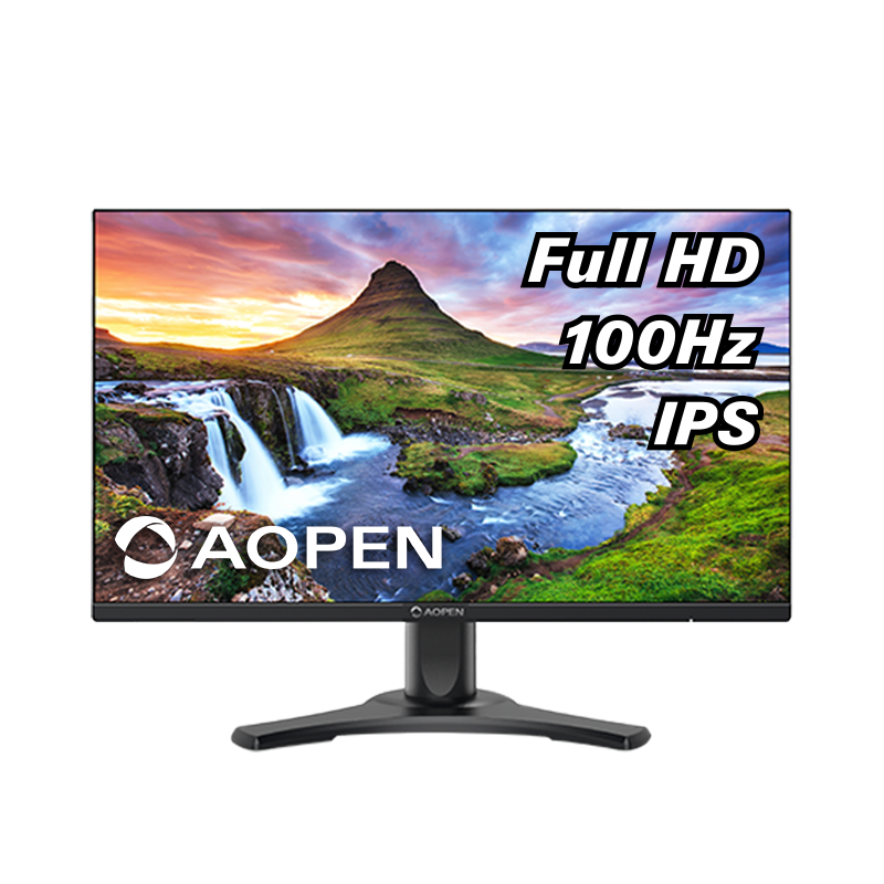 

Монитор 27" AOpen 27CL2Ebmirx IPS, 1920x1080 (16:9), 250кд/м2, 100 Гц, 1 мс, 178°/178°, VGA, HDMI, черный (UM.HC2EE.E01), 27CL2Ebmirx
