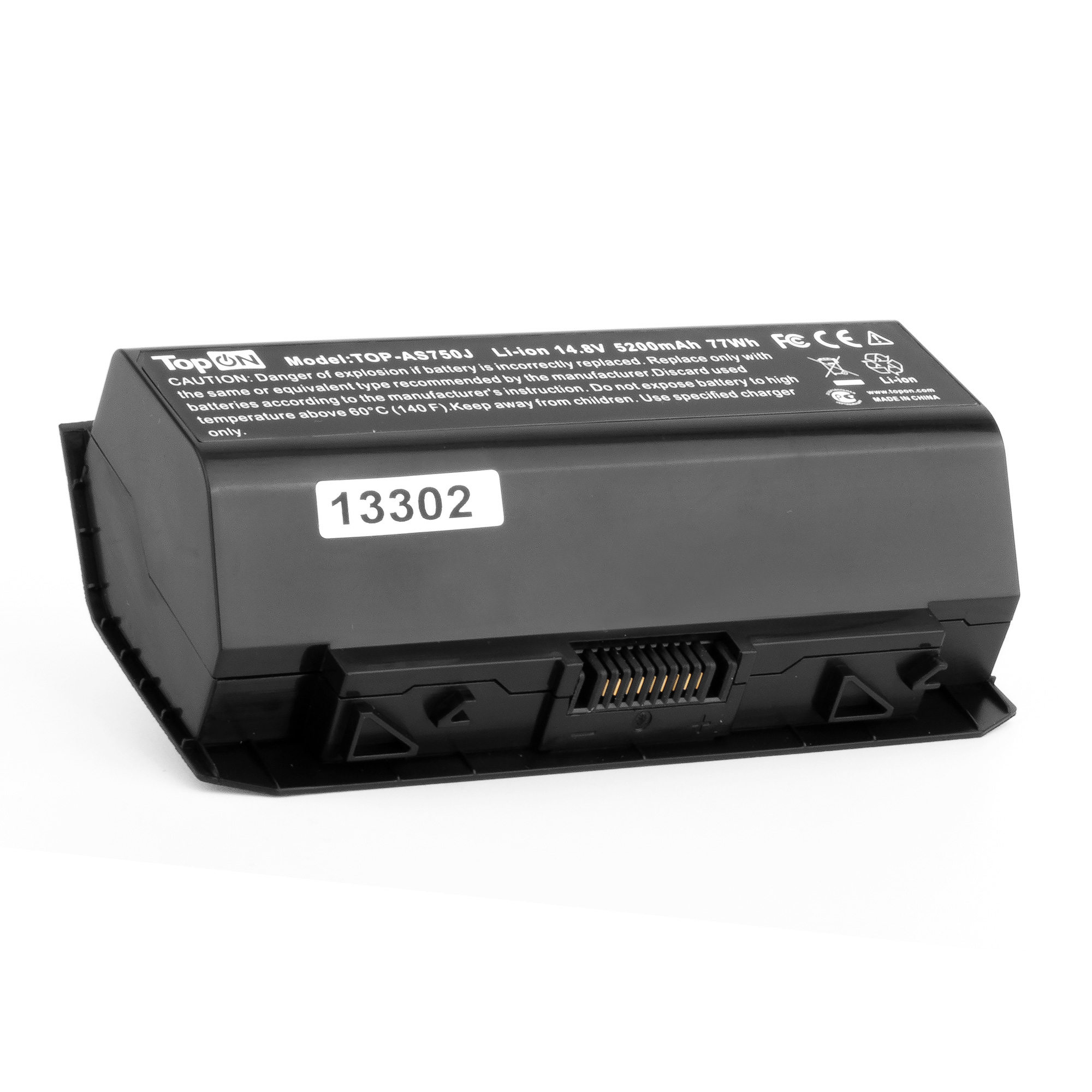 

Аккумуляторная батарея TopON для Asus G750J, G750JH, G750JM, G750JS, G750JW, G750JX, G750JY, G750JZ, 14.8V, 5.2 А·ч, 77Wh, черный (TOP-AS750J)