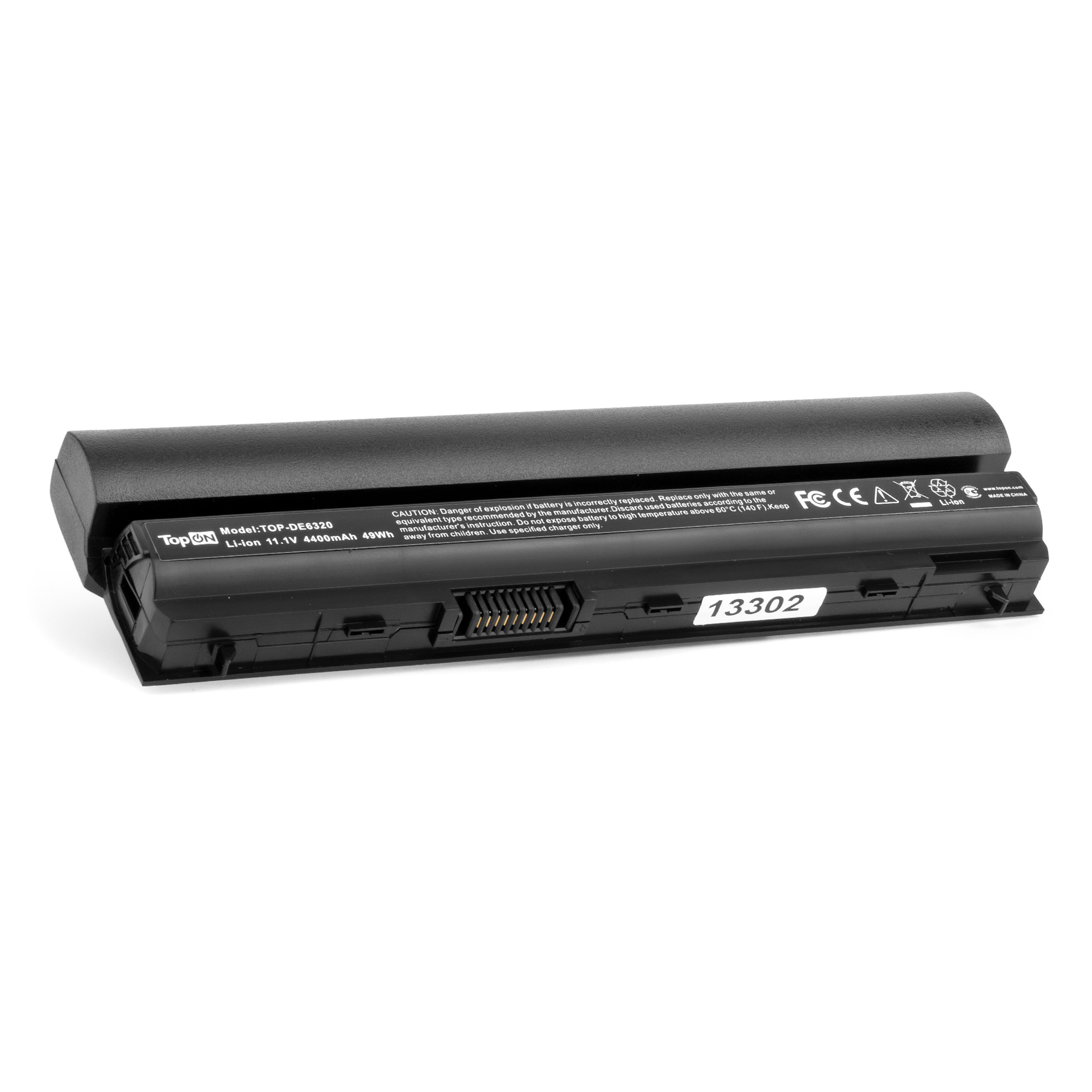 

Аккумуляторная батарея TopON для Dell Latitude E6120, E6220, E6230, E6320, E6330, E6430s, 11.1V, 4.4 А·ч, 49Wh, черный (TOP-DE6320)