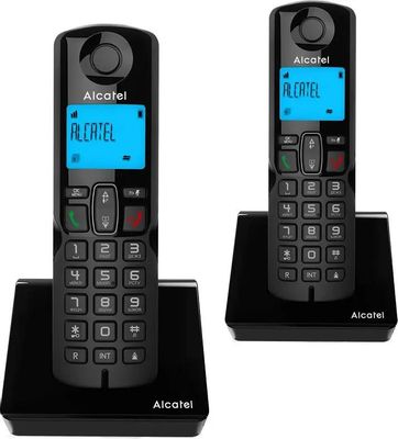 

Радиотелефон Alcatel S230 Duo, DECT, АОН, черный (ATL1422788), S230 Duo