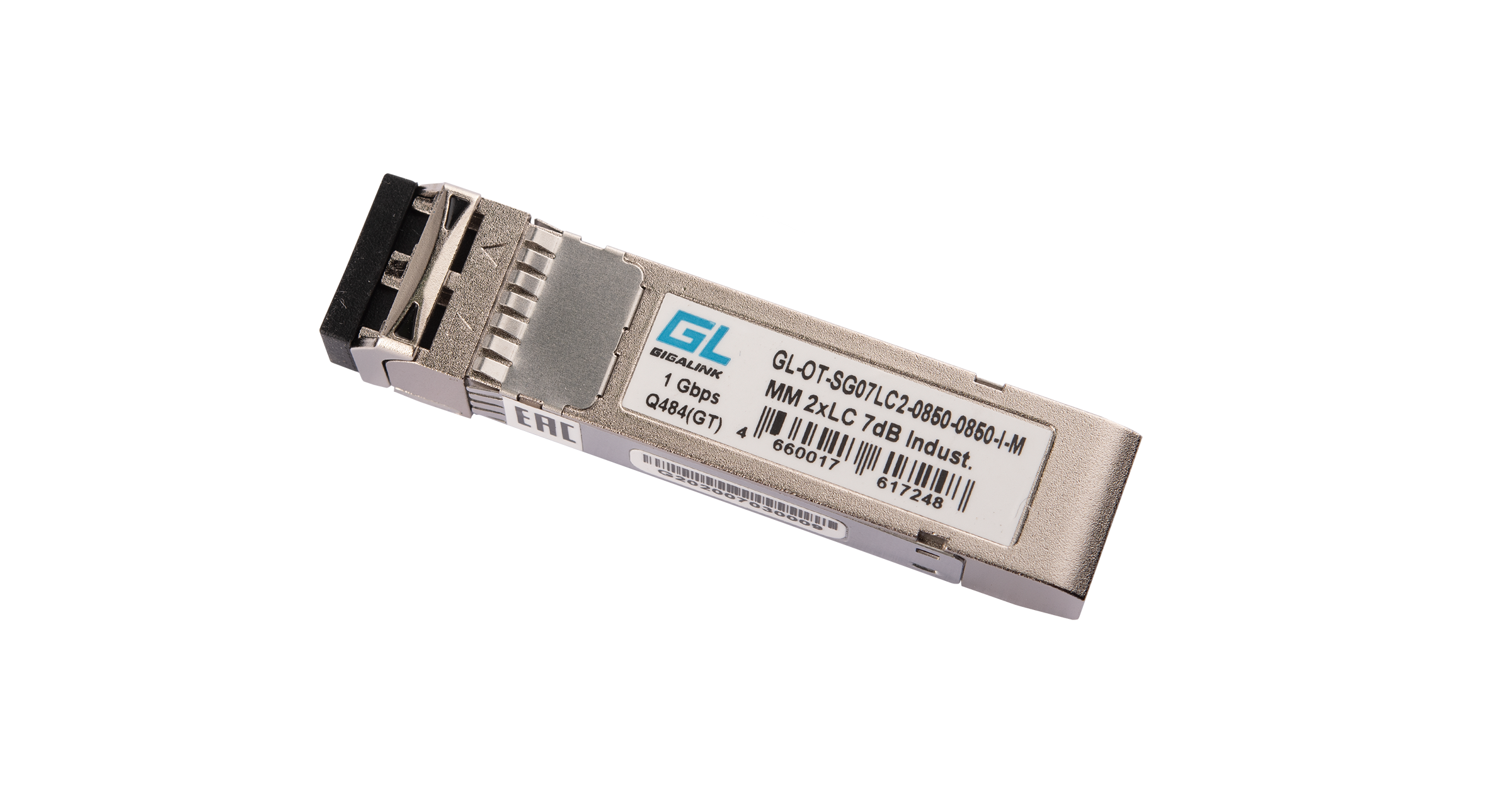 

Модуль SFP Nikomax (Gigalink), 500 м, LC, Tx:850 нм, Rx:850 нм, 1.25 Гбит/с, MM, двойной (GL-OT-SG07LC2-0850-0850-I-M)