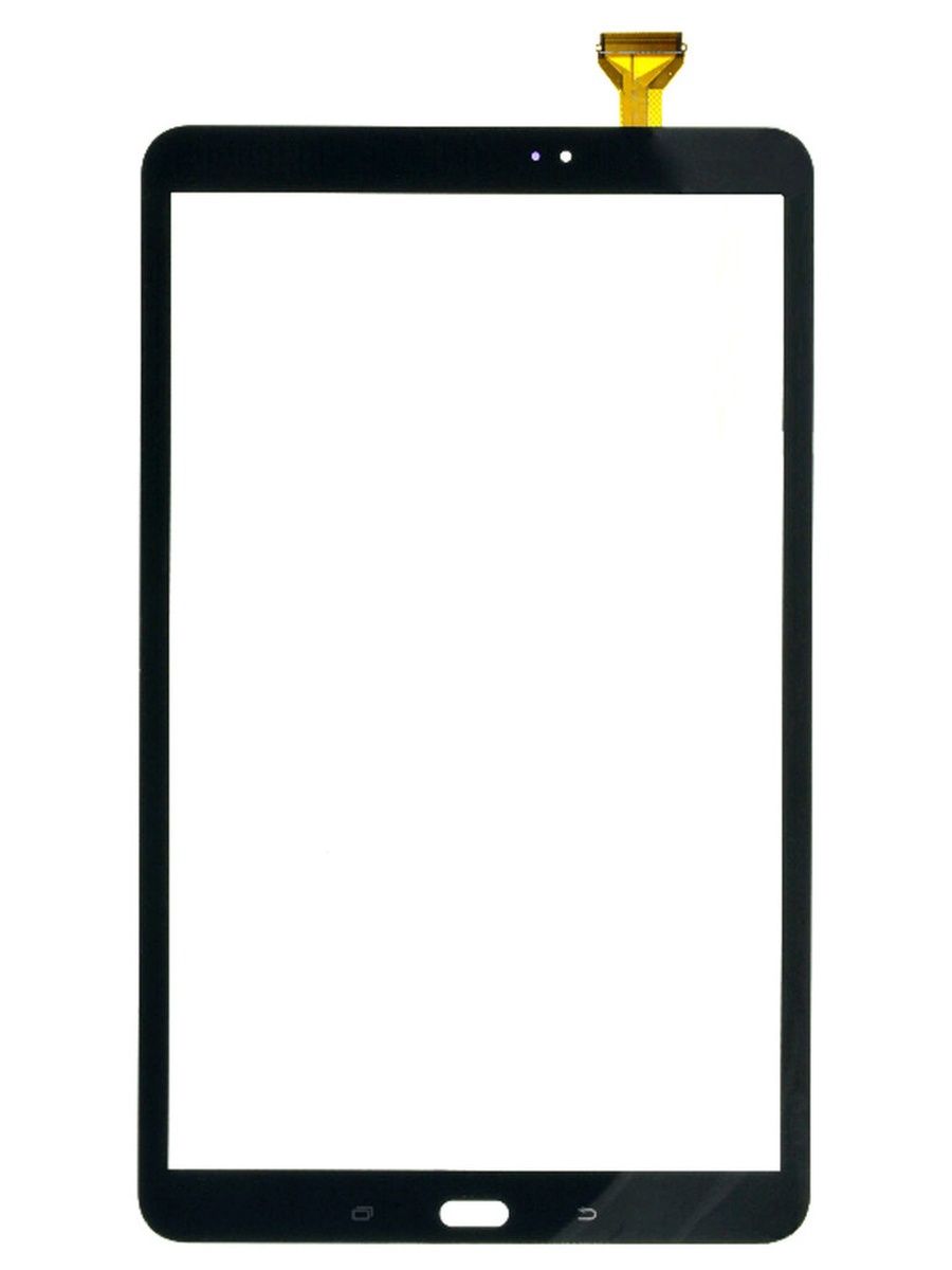 Тачскрин для Samsung Galaxy Tab A 10.1 SM-T585 LTE черный, след монтажа, нет двустороннего скотча, без следов эксплуатации
