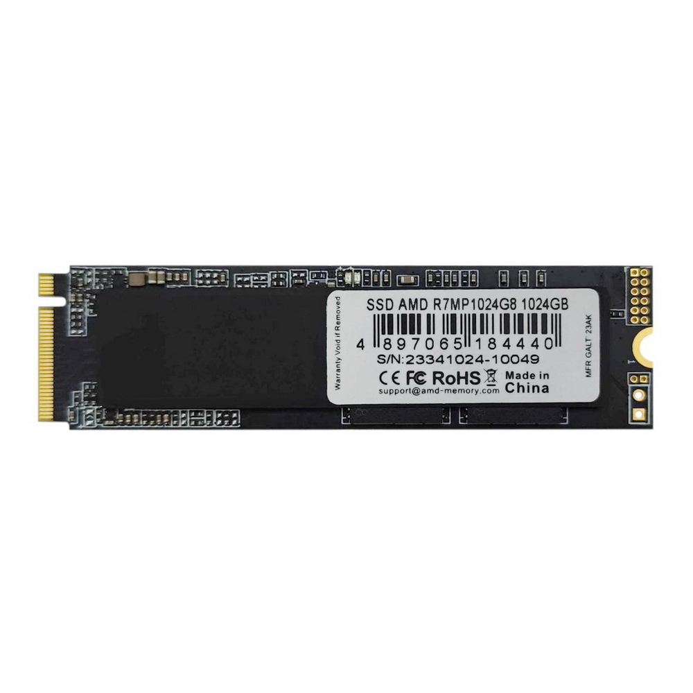 

Твердотельный накопитель (SSD) AMD 1Tb Radeon, 2280, PCIe 4.0 x4 (R7MP1024G8) Retail