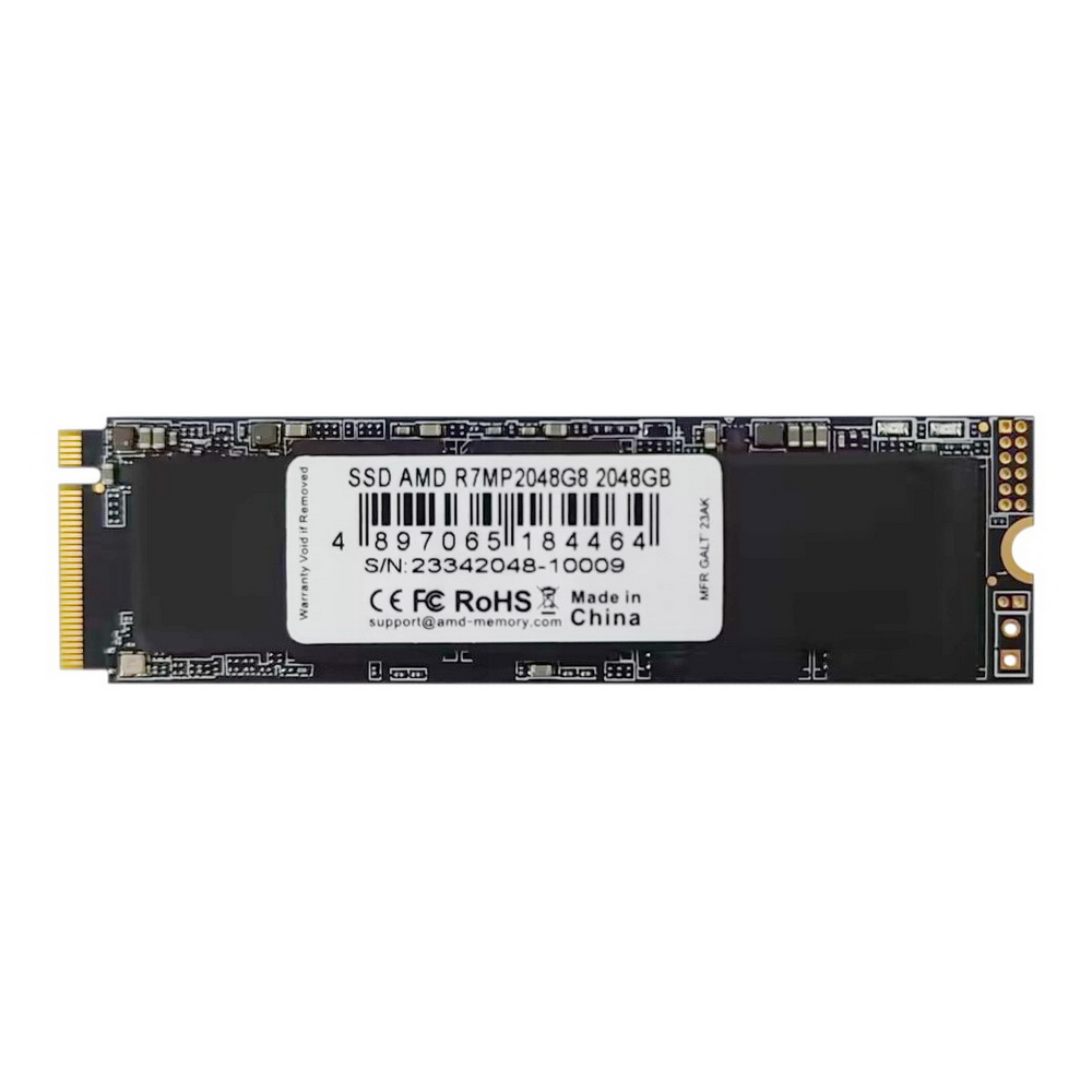 

Твердотельный накопитель (SSD) AMD 2Tb Radeon, 2280, PCIe 4.0 x4 (R7MP2048G8) Retail