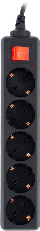 

Сетевой фильтр SunWind SW-SP55-B, 5-розеток, 5 м, черный (SW-SP55-B), SW-SP55-B