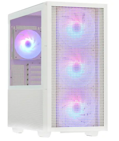 Корпус Deepcool CH560 WH, ATX, Midi-Tower, USB 3.0, USB Type-C, RGB подсветка, белый, без БП (R-CH560-WHAPE4-G-1)