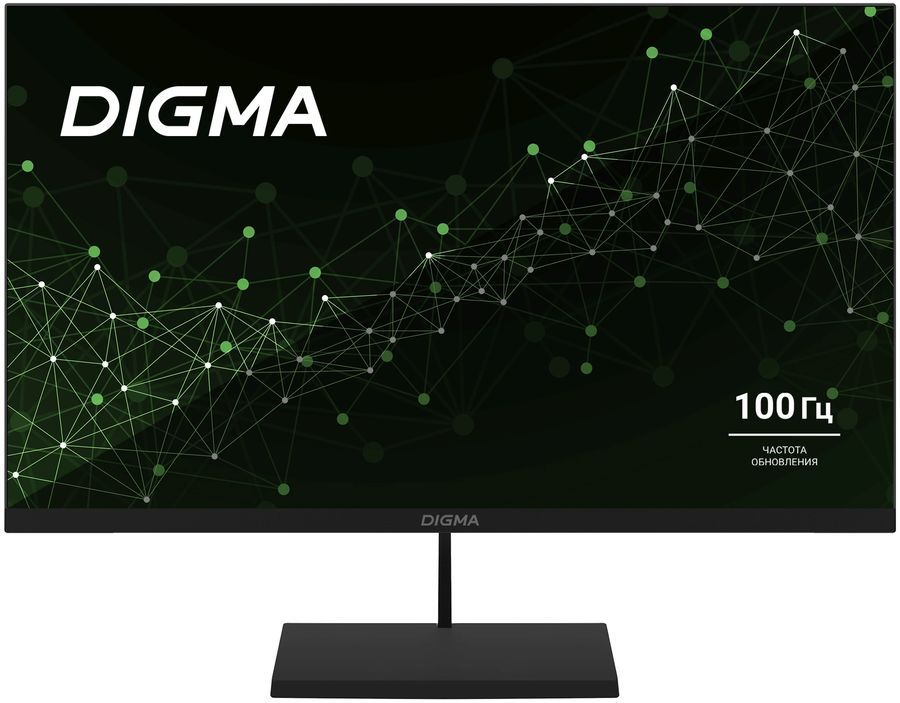 

Монитор 27" Digma Progress 27P402F IPS, 1920x1080 (16:9), 300кд/м2, 100 Гц, 5 мс, 178°/178°, HDMI, DisplayPort, черный (DM27SB02), 27P402F