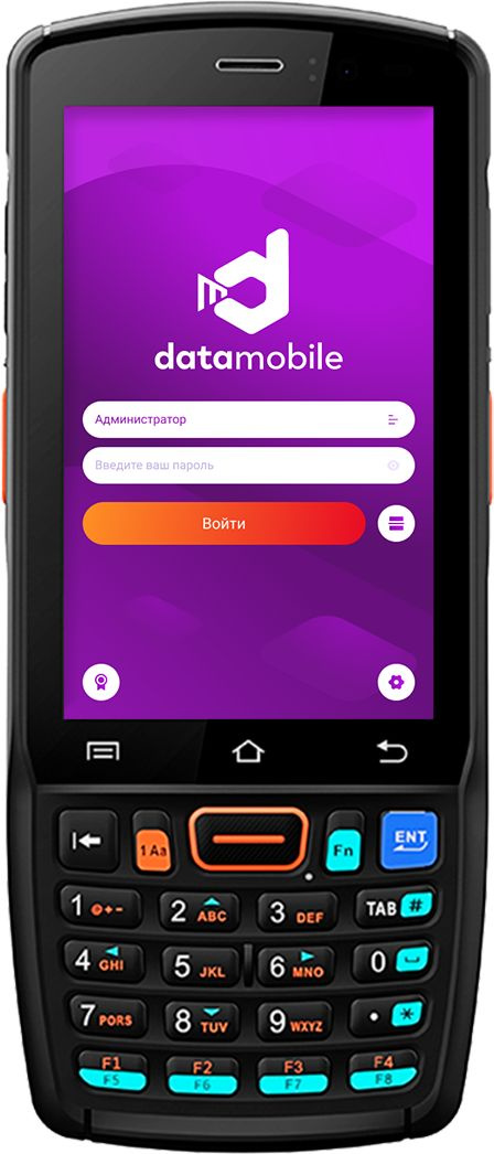 

Терминал сбора данных (ТСД) Urovo DT40, 8x1.8 МГц, 3Gb, 32Gb, Android 9, 4", 480x800, Cam, Wi-Fi 802.11 ac/a/b/g/n/d/e/h/i/j/k/r/v/w, BT, 4.5 А·ч/10 ч (DT40-BUNDLE.DMSTD+MARK_12M), Черный, DT40