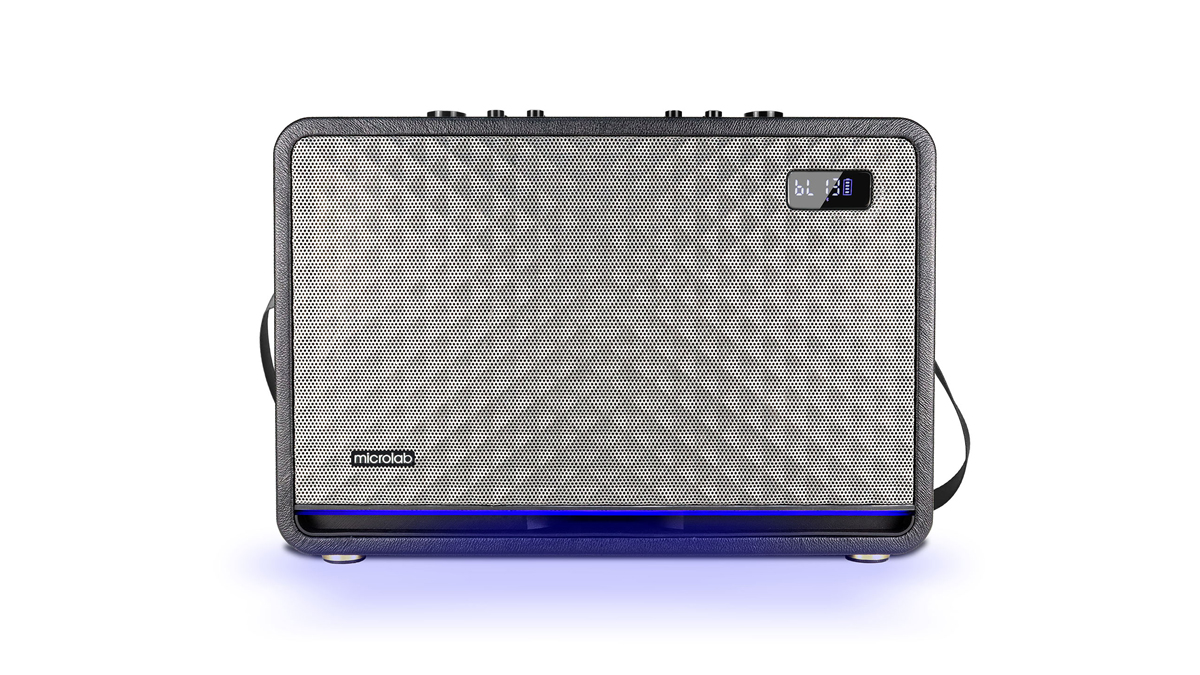 

Портативная акустика Microlab KTV200 PRO, 120 Вт, AUX, USB, microSD, Bluetooth, подсветка, черный, KTV200 PRO