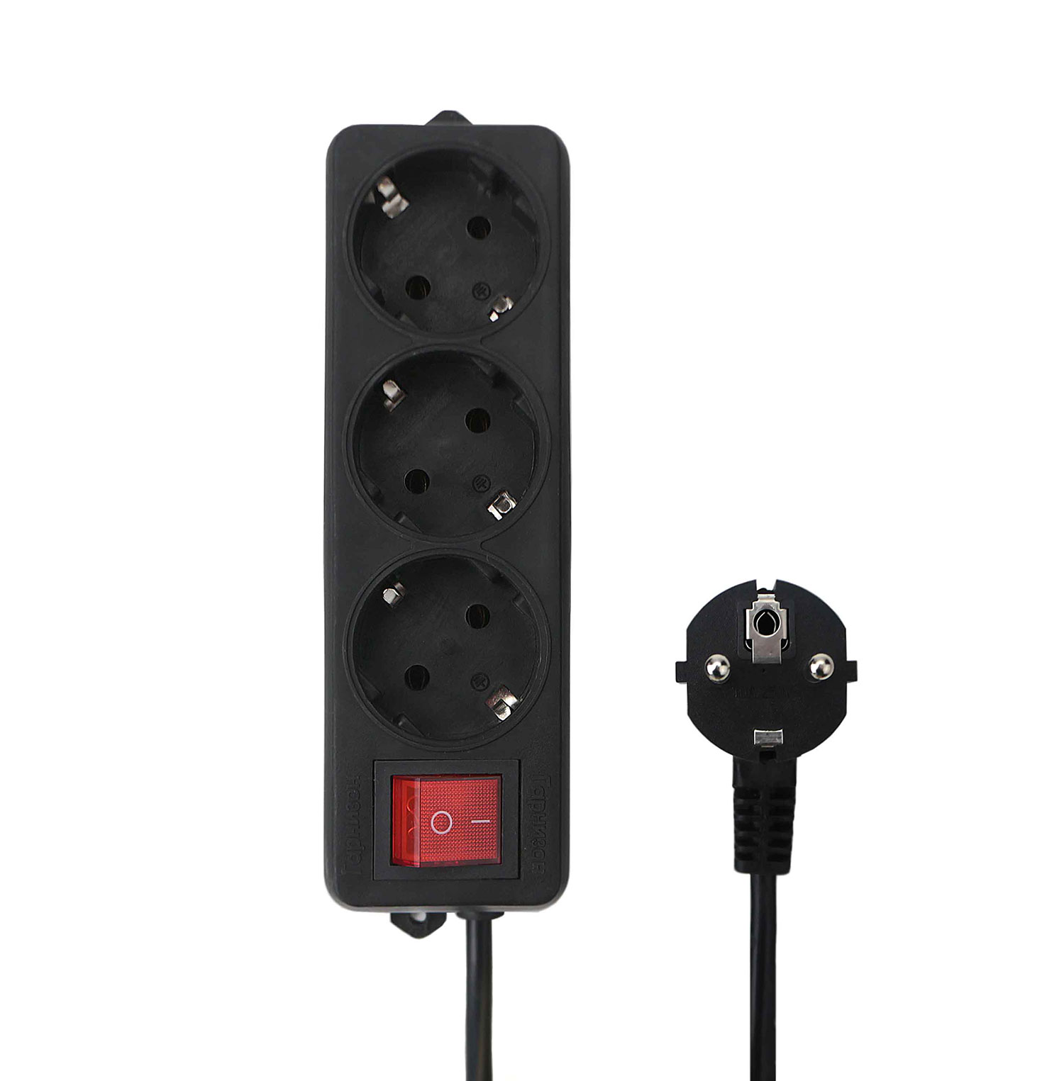 

Удлинитель Гарнизон, 3-розетки, 3 м, черный (EL-NB-G3-B-3)