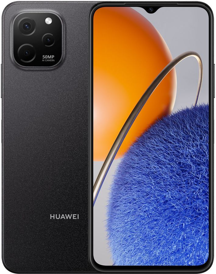 

Смартфон Huawei Nova Y61, 6.52" 720x1600 IPS, 4Gb RAM, 64Gb, 3G/4G, NFC, Wi-Fi, BT, 3xCam, 2-Sim, 5000 мА⋅ч, USB Type-C, Android, черный (51097HLF), Nova Y61