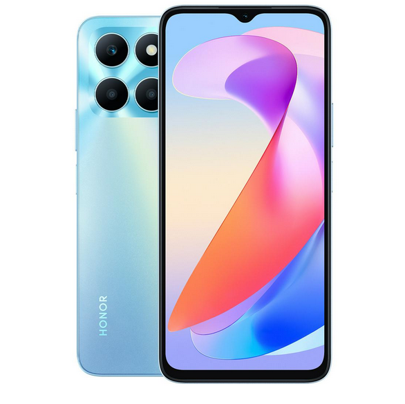 

Смартфон Honor X6a, 6.56" 1612x720 TFT, MediaTek Helio G36, 6Gb RAM, 128Gb, 3G/4G, NFC, Wi-Fi, BT, 3xCam, 2-Sim, 5.2 А·ч, USB Type-C, Android 13, синий (5109AVSX), X6a