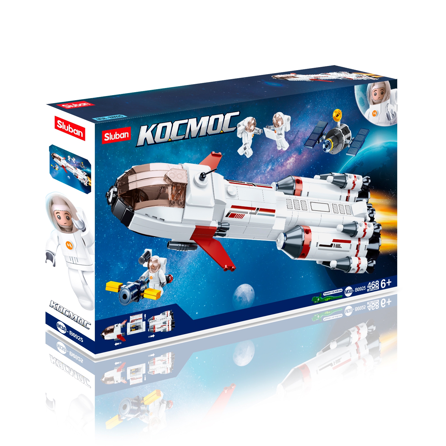 

Конструктор SLUBAN "Космос: Экспедиционный корабль", деталей: 468 (M38-B0925), "Космос: Экспедиционный корабль"