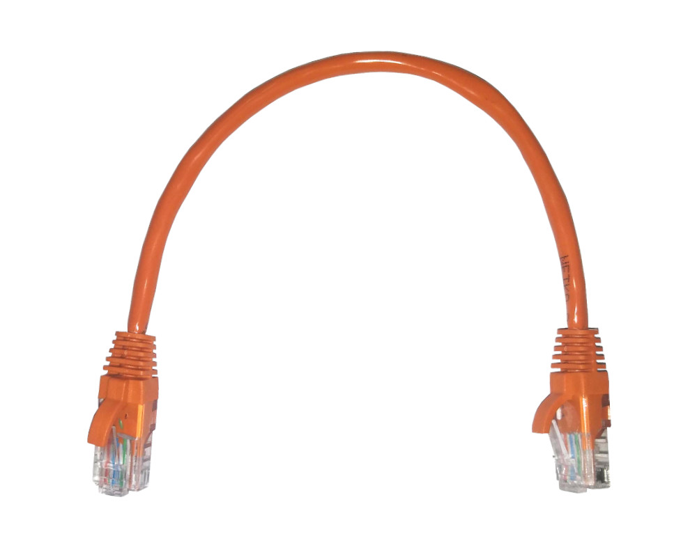 

Патч-корд UTP кат.5e, 0.25 м, RJ45-RJ45, оранжевый, LSZH, Netko (N.BC.UTP.5e-0.25m-8-lszh)