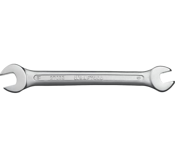 Ключ гаечный рожковый 9 мм, 11 мм, KRAFTOOL (27033-09-11)