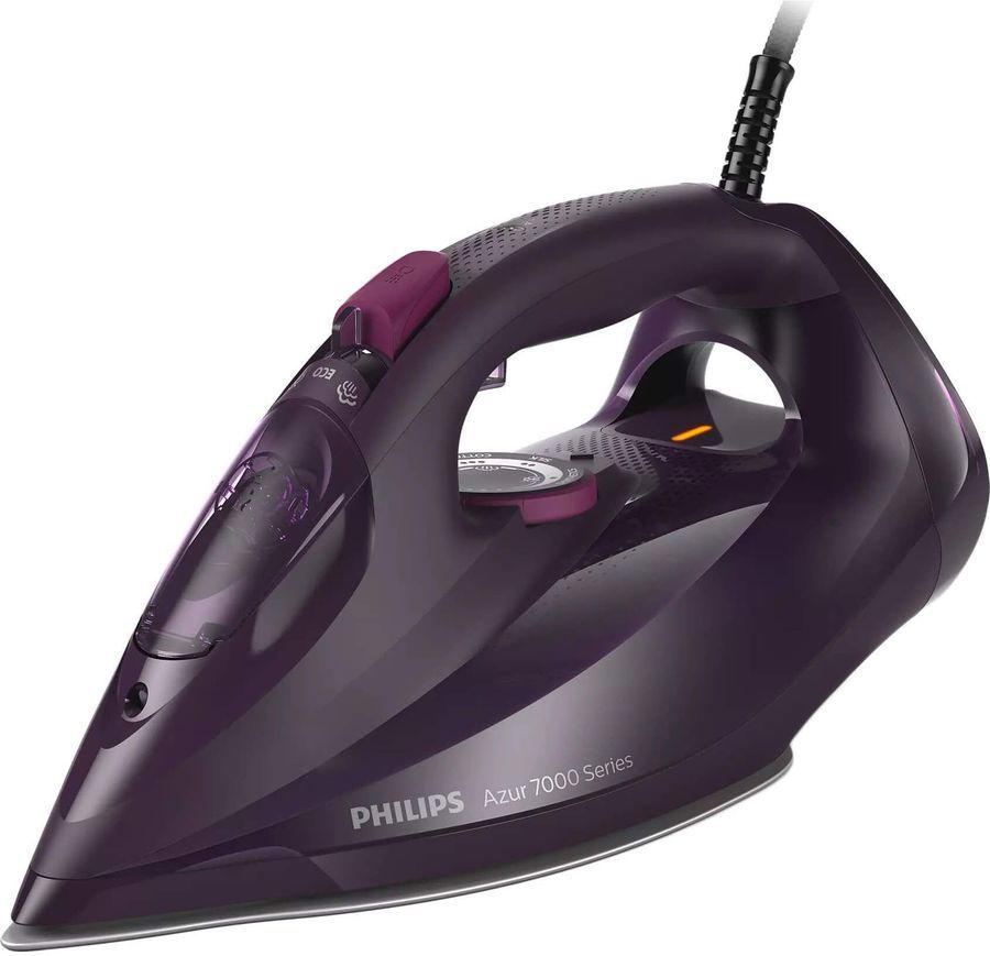 

Утюг Philips 7000 Series DST7061/30 3 кВт, длина шнура 2 м, фиолетовый, DST7061/30