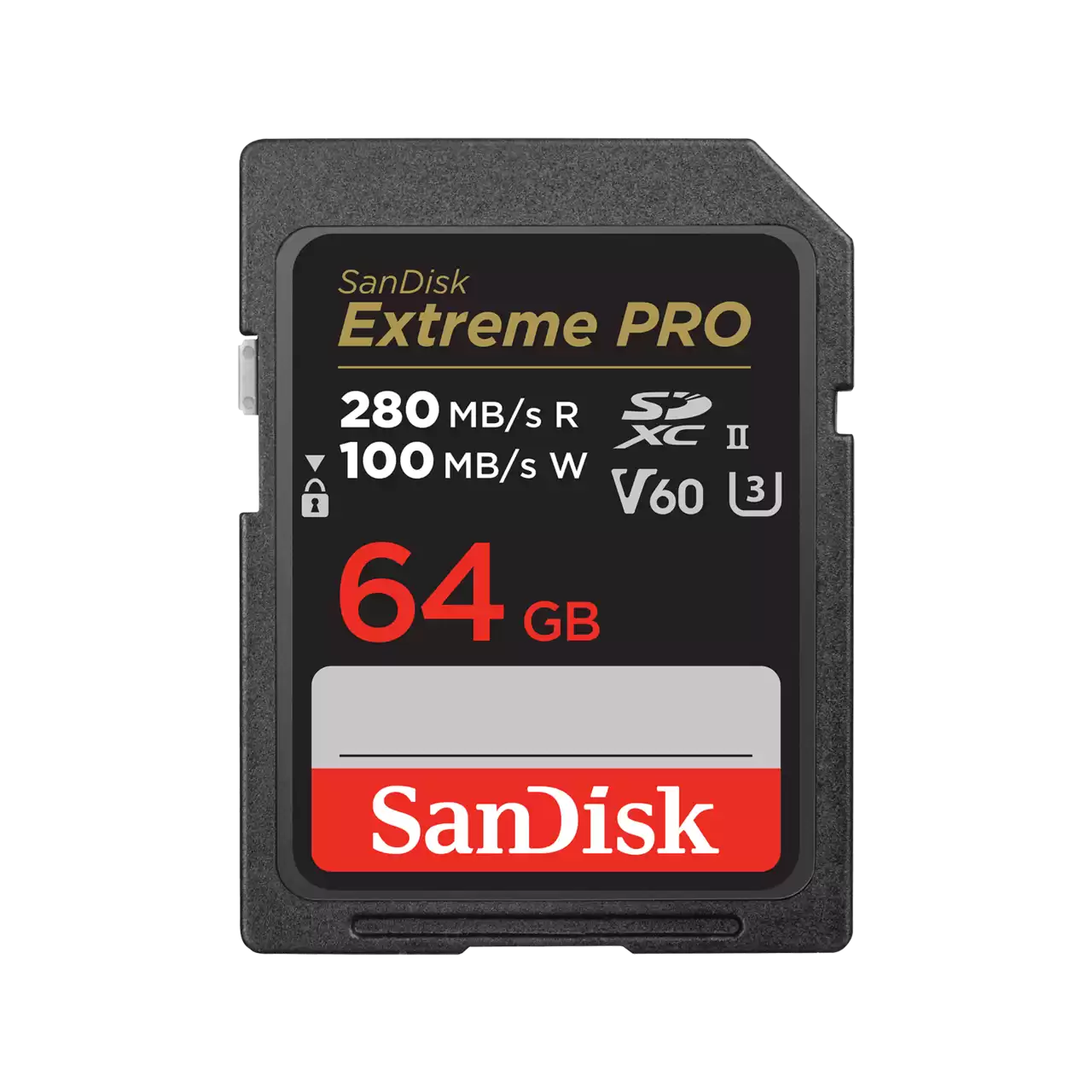 Карта памяти SDXC Sandisk 64Gb Class 10 UHS-II U3
