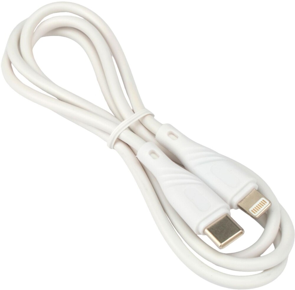 

Кабель USB Type-C(m)-Lightning 8-pin(m), быстрая зарядка, 2.1А, 1 м, белый, Cablexpert CCB-USB2-CMAPO1-1MW (CCB-USB2-CMAPO1-1MW), CCB-USB2-CMAPO1-1MW
