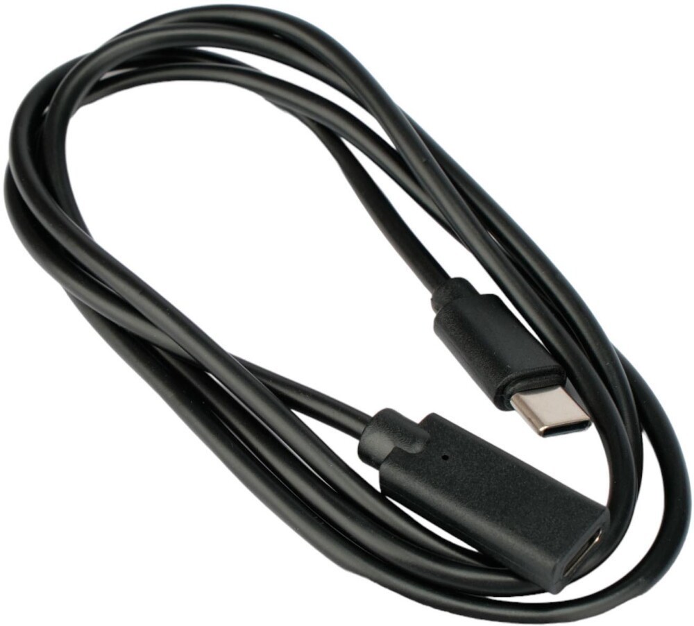 

Кабель-удлинитель USB Type-C(m)-USB Type-C(f), быстрая зарядка, 3А, 1 м, черный, Cablexpert CCP-USB2-CMCF-1M (CCP-USB2-CMCF-1M), CCP-USB2-CMCF-1M